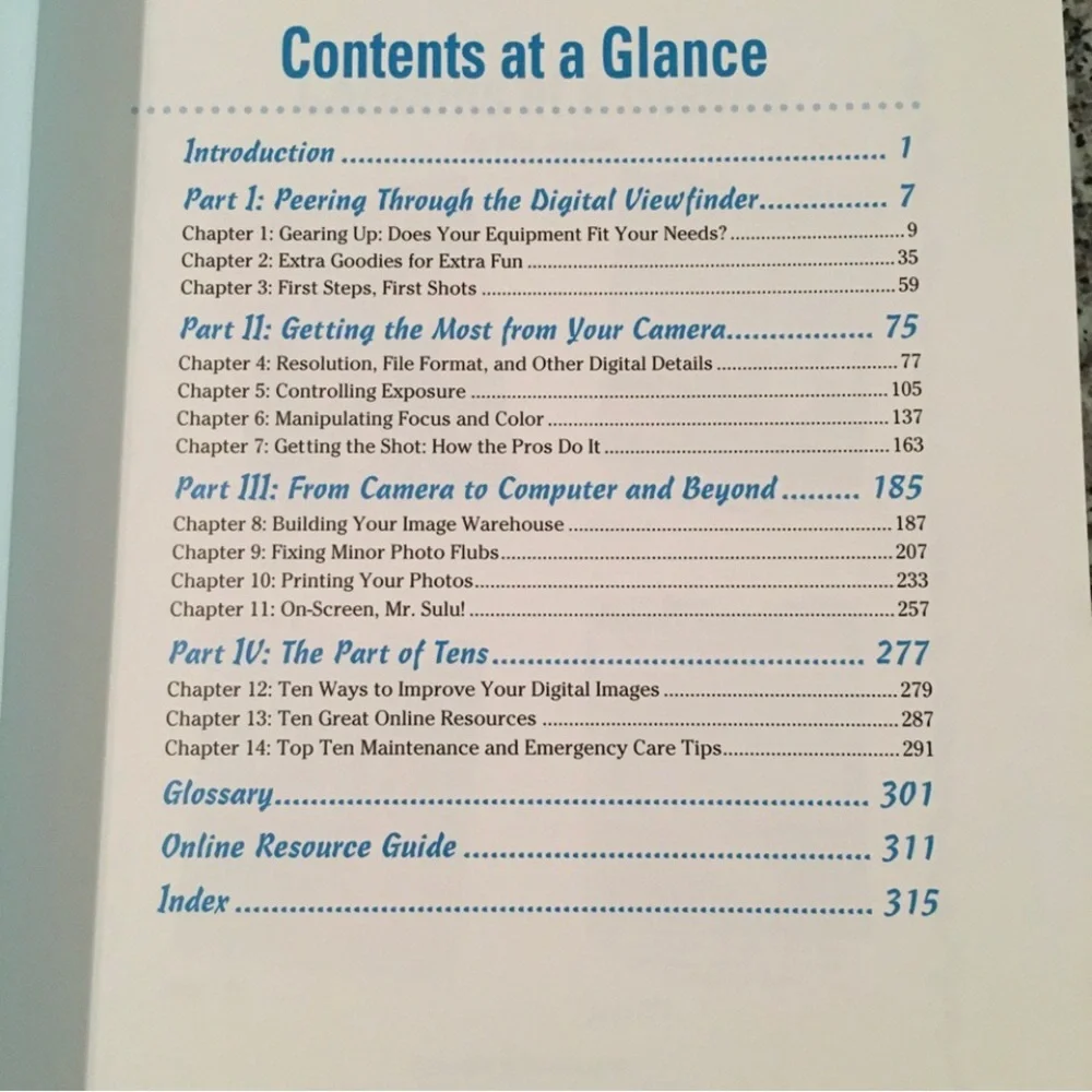 Book Digital Photography Dummies camera cellphone 6th edition 2008 paperback